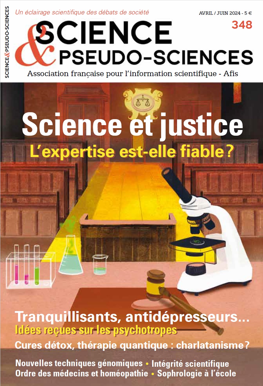 Couverture de la revue Science et Pseudo-sciences n° 348